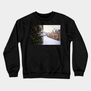 Castle Combe in the snow Crewneck Sweatshirt